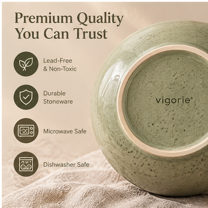 🌈VIGORIE™ Nature-Inspired Stoneware Dinnerware Set